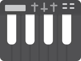 Midi Flat Greyscale vector