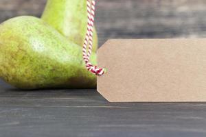 pear in a store photo