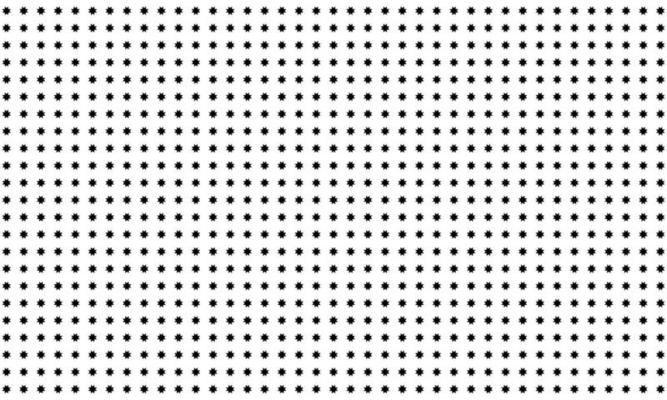 Eight Point Shape Motifs Patter for Decoration, Background or Ornate. Vector Illustration