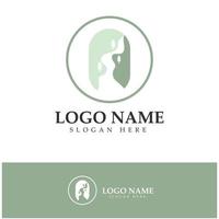 River Logo vector icon illustration design template