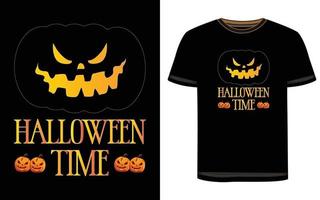 diseño de camiseta de halloween vector