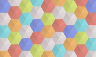 Hexagonal shape pattern background, vector illustrator