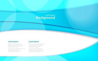 Modern blue business presentation template, vector illustrator.