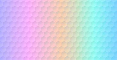 Abstract paper hexagon colorful background. vector illustrator.