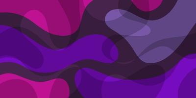 Abstract Background Wallpaper Template For Banner and Flyer Purple Blue Color Wave Pattern Concept vector