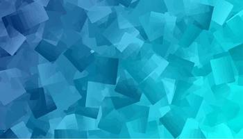 Crystal blue vector modern geometrical abstract background design