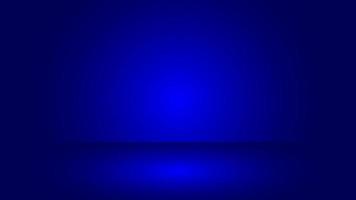 blank blue studio scene for product display with lighting effect. empty stage for presentation background vector