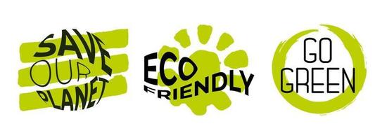 Ecological recycling symbols. environmental triangle symbol on three strokes background vector