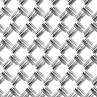 motivo de cuadros de tejido de cesta de trazo de pincel abstracto. patrón transparente de vector. vector