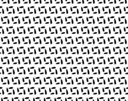 Abstract brush stroke basket weave checked motif. Vector seamless pattern.