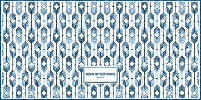 modern pattern of abstract rhombus shape vector
