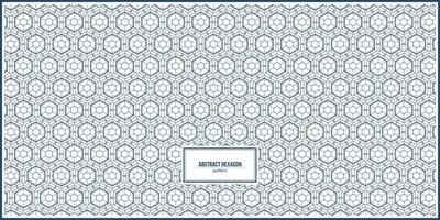 modern pattern of dark hexagonal shape vector