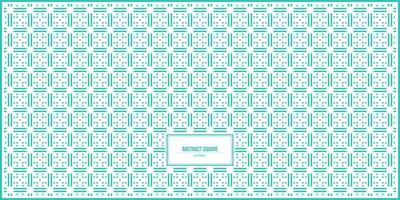 patrón abstracto de múltiples cuadrados simétricos vector
