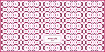 endless abstract pattern of ellipse shape vector
