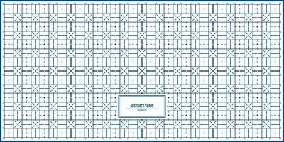 blue abstract shape pattern with multiple thin line vector