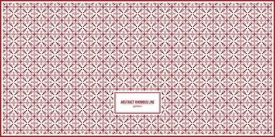 abstract pattern of brown rhombus line vector