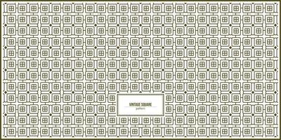 vintage pattern of multiple square windows vector