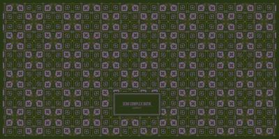 semi complex batik pattern with dark background vector