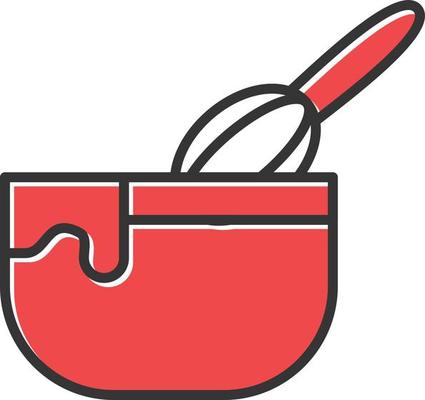 生麵糰向量圖