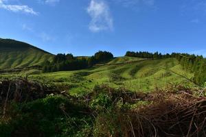 Landscape Vista of Sete Cidades on Sao Miguel photo