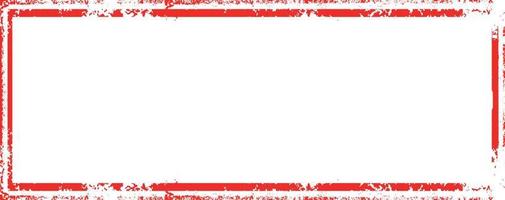 Red Stamp Frame vector