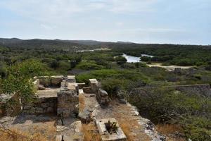 View of Spanish Lagoon and Gold Mill Ruins photo