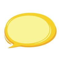 Hand Drawing Speech Bubble Talk for Messages in Cartoon Vector Image