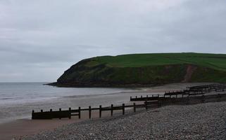 Coastal Views of St Bees in West Cumbria England photo