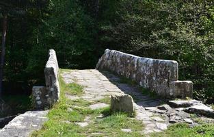 Historic Footpath Over Beggar's Bridge in Glaisdale England photo