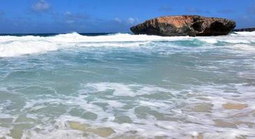 View of the Moro Rock Formation Off of Aruba photo