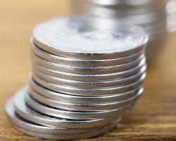 close-up of cash photo