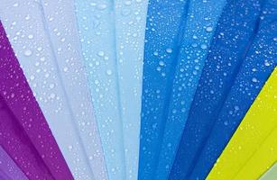 colorful umbrella, close up photo