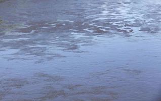 río de olas, primer plano foto