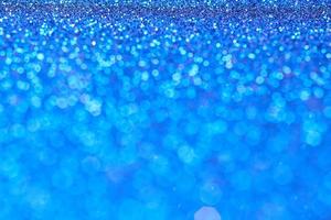 Blue glitter texture photo