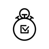 the quiz question answer to the icon vector. Isolated contour symbol illustration vector