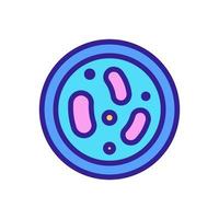 probiotic icon vector. Isolated contour symbol illustration vector