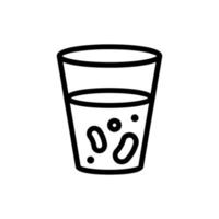 useful probiotic vector icon. Isolated contour symbol illustration