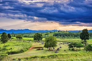 llanura de tinajas. foto