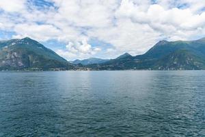 View over lake Como from Varenna photo