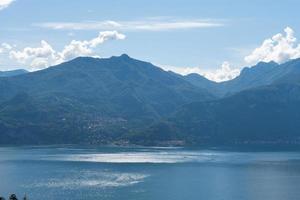 View over lake Como photo