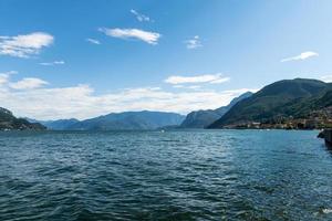 View over lake Como from Santa Maria Rezzonico photo