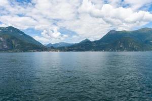 View over lake Como from Varenna photo