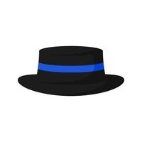 Hat isolated on white background vector