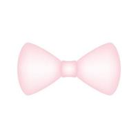 Bow Tie isolated on white background vector