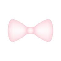 Bow Tie isolated on white background vector