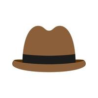 sombrero aislado sobre fondo blanco vector