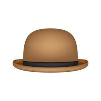 Hat isolated on white background vector