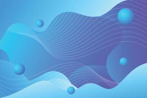 abstract blue background with line and gradient color vector