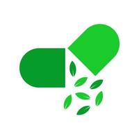 Hospital Pill Logo vector