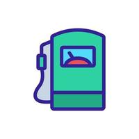 stand indicator icon vector outline illustration